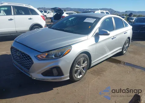 2019 Hyundai Sonata Sel z USA, uszkodzony, nr VIN 5NPE34AF0KH805798
